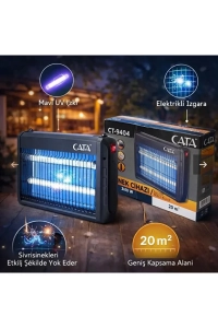  Ct-9404 Sinek Cihazı 2x10W Florasanli Mavi Işık